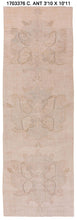 4x11 Old & Vintage Turkish Area Runner Rug