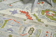 12x14 Colorful Modern Oushak Area Rug