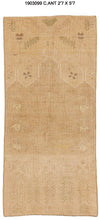 3x6 Old & Vintage Turkish Area Rug