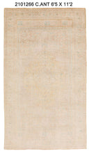 6x11 Old & Vintage Turkish Area Rug