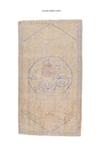 2x4 Old & Vintage Turkish Area Rug