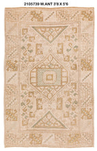 4x6 Old & Vintage Turkish Area Rug