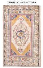 4x7 Old & Vintage Turkish Area Rug
