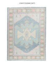 5x7 Modern Oushak Area Rug