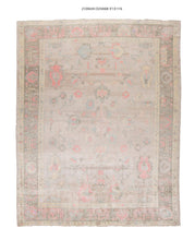 9x12 Modern Oushak Area Rug