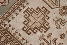 3x6 Old & Vintage Turkish Area Runner Rug