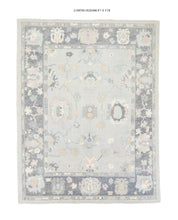 9x12 Modern Oushak Area Rug