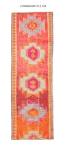 3x10 Old & Vintage Turkish Area Runner Rug