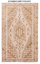 4x6 Old & Vintage Turkish Area Rug