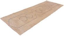4x11 Old & Vintage Turkish Area Runner Rug