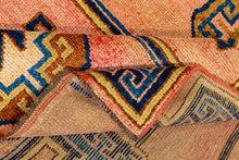 4x4 Old & Vintage Turkish Area Rug