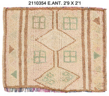 3x2 Old & Vintage Turkish Area Rug