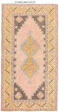 4x7 Old & Vintage Turkish Area Runner Rug