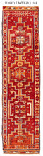 3x11 Old & Vintage Turkish Area Runner Rug