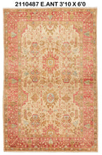 4x6 Old & Vintage Turkish Area Rug