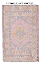 4x6 Old & Vintage Turkish Area Rug