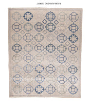 9x11 Modern Oushak Area Rug