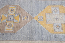 3x16 Modern Oushak Area Runner Rug
