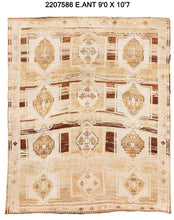 9x11 Old & Vintage Turkish Area Rug