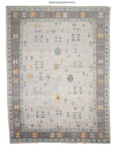 9x12 Modern Oushak Area Rug