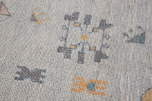 9x12 Modern Oushak Area Rug