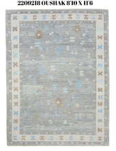 9x12 Modern Oushak Area Rug
