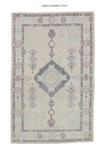4x7 Modern Oushak Area Rug