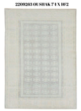 7x10 Modern Oushak Area Rug