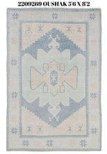 6x8 Modern Oushak Area Rug