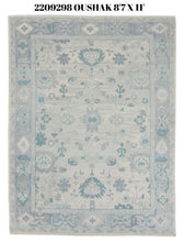 9x11 Modern Oushak Area Rug
