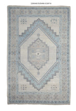 6x10 Modern Oushak Area Rug