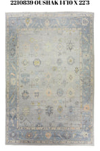 15x22 Modern Oushak Area Rug