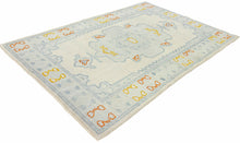 5x8 Modern Oushak Area Rug