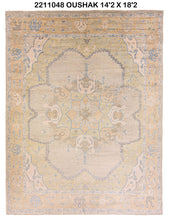 14x18 Modern Oushak Area Rug