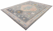 8x11 Modern Oushak Area Rug