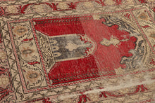 3x8 Old & Vintage Turkish Area Runner Rug