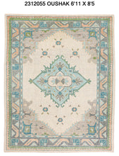 7x8 Modern Oushak Area Rug