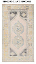 4x7 Old & Vintage Turkish Area Rug