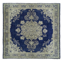 11x11 Beige Vintage Turkish Area Rug