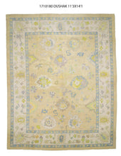 11x14 Colorful Modern Oushak Area Rug