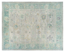 12x14 Colorful Modern Oushak Area Rug