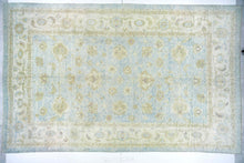 12x19 Blue Modern Oushak Area Rug