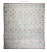 13x14 Modern Oushak Area Rug