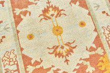 2x10 Red Modern Oushak Runner Rug