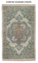 2x4 Modern Oushak Area Rug