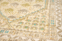 2x4 Wheat & Chartreuse Soft Old & Vintage Turkish Area Rug