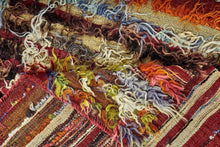 3x10 Red Vintage Turkish Runner Rug