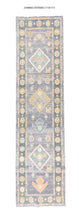 3x11 Modern Oushak Area Runner Rug