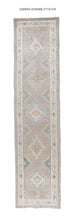 3x12 Modern Oushak Area Runner Rug