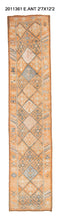3x12 Old & Vintage Turkish Area Runner Rug
